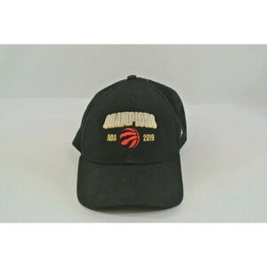 Toronto Raptors NBA Champions 2019 Hat Black Adjustable New Era